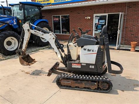 418 t4 bobcat compact excavator|BOBCAT 418 Construction Equipment For Sale.